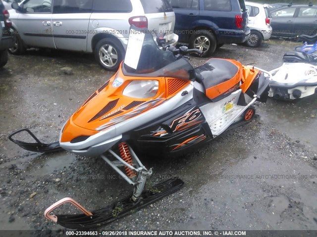 4UF07SNW57T107079 - 2007 ARCTIC CAT F800 TH RR  ORANGE photo 2