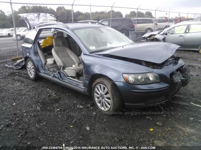 YV1MW390652056549 - 2005 VOLVO V50 2.4I BLUE photo 1