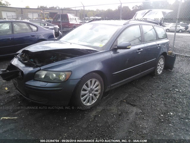 YV1MW390652056549 - 2005 VOLVO V50 2.4I BLUE photo 2