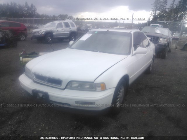 JH4KA7657PC005933 - 1993 ACURA LEGEND L WHITE photo 2