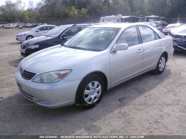 4T1BE32K73U164445 - 2003 TOYOTA CAMRY LE/XLE/SE Күміс фото 2