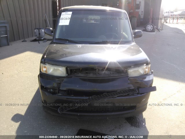 JTLKT324564045457 - 2006 TOYOTA SCION XB Қара фото 6