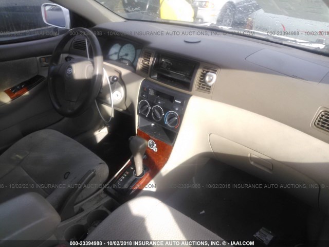 1NXBR32E43Z147858 - 2003 TOYOTA COROLLA CE/LE/S Ağ foto 5