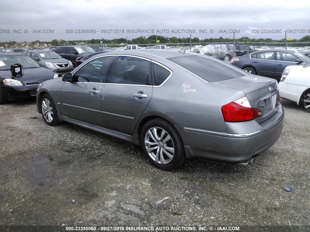 JNKAY01E38M600733 - 2008 INFINITI M35 SPORT BROWN photo 3