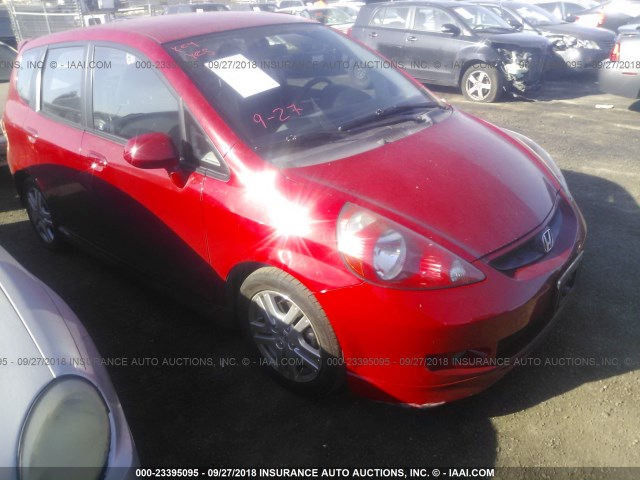 JHMGD37677S046971 - 2007 HONDA FIT S 红色 照片 1