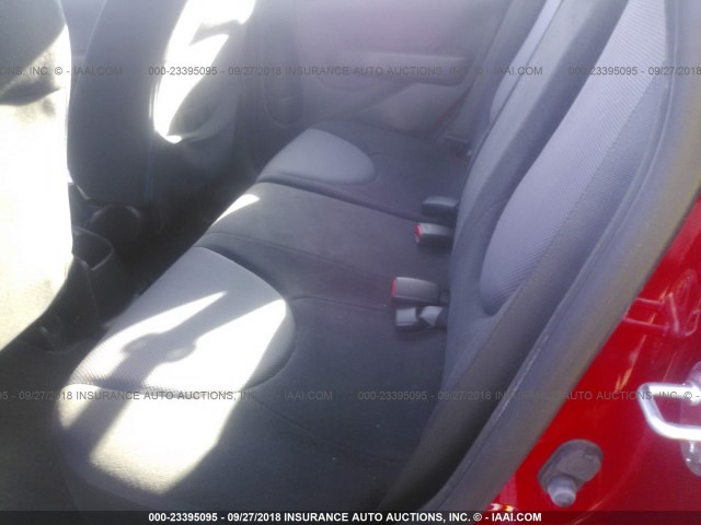 JHMGD37677S046971 - 2007 HONDA FIT S 红色 照片 8