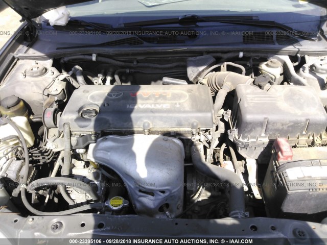 4T1BE32K82U614585 - 2002 TOYOTA CAMRY LE/XLE/SE Күміс фото 10