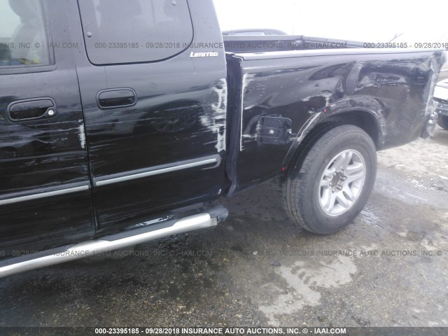 5TBRT381X3S426365 - 2003 TOYOTA TUNDRA ACCESS CAB LIMITED BLACK photo 6