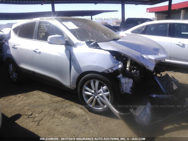 KM8JU3AC5CU419828 - 2012 HYUNDAI TUCSON GLS/LIMITED ვერცხლისფერი ფოტო 1