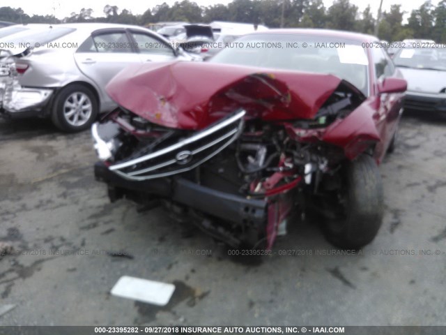 2T1CF28PX1C488860 - 2001 TOYOTA CAMRY SOLARA SE/SLE წითელი ფოტო 6