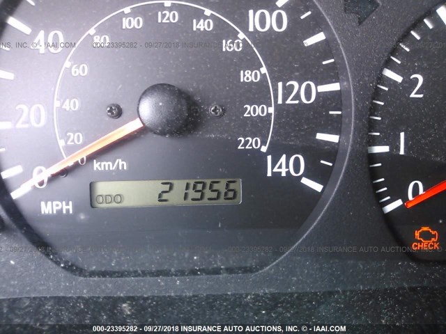 2T1CF28PX1C488860 - 2001 TOYOTA CAMRY SOLARA SE/SLE წითელი ფოტო 7