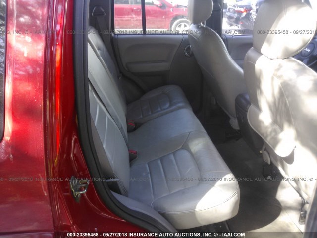 1J4GL58K33W557182 - 2003 JEEP LIBERTY LIMITED RED photo 8