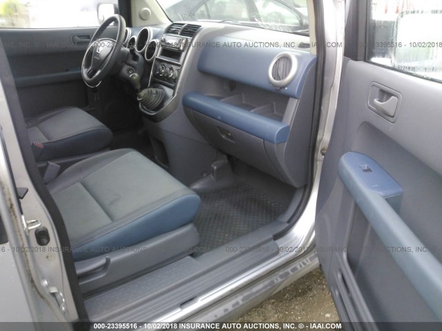 5J6YH27293L025054 - 2003 HONDA ELEMENT DX SILVER photo 5