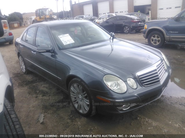 WDBUF87X57B164939 - 2007 MERCEDES-BENZ E 350 4MATIC GRAY photo 1