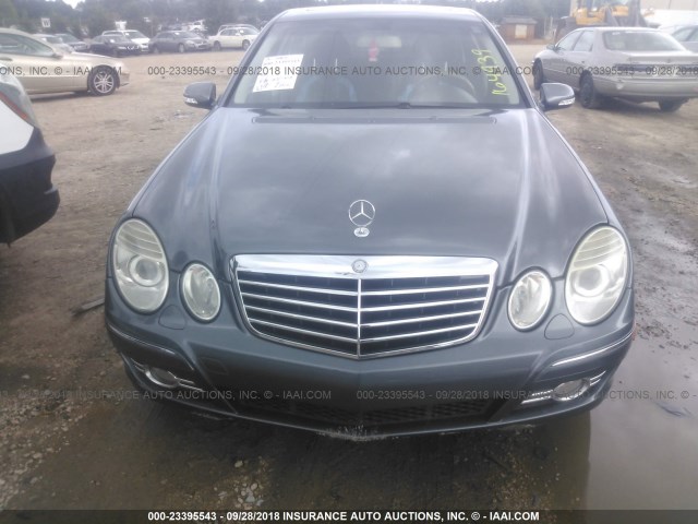 WDBUF87X57B164939 - 2007 MERCEDES-BENZ E 350 4MATIC GRAY photo 6