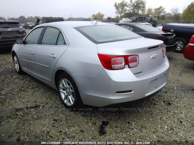 1G11C5SA3DF198860 - 2013 CHEVROLET MALIBU 1LT SILVER photo 3