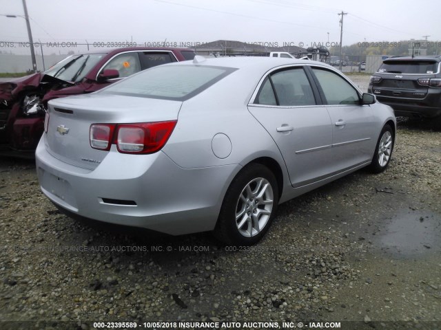 1G11C5SA3DF198860 - 2013 CHEVROLET MALIBU 1LT SILVER photo 4