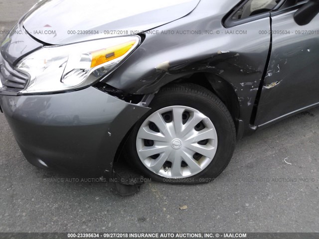 3N1CE2CP0GL392710 - 2016 NISSAN VERSA NOTE S/S PLUS/SV/SL/SR GRAY photo 6