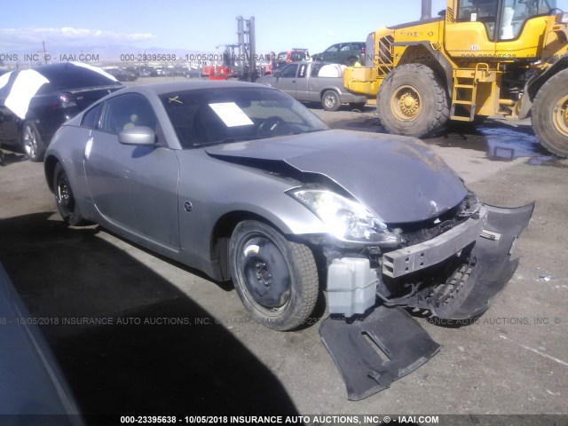 JN1BZ34EX8M751314 - 2008 NISSAN 350Z COUPE SILVER photo 1