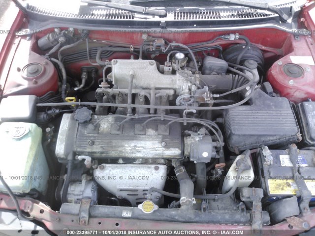 1NXAE09B2SZ294664 - 1995 TOYOTA COROLLA LE/DX 红色 照片 10