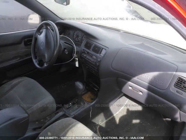 1NXAE09B2SZ294664 - 1995 TOYOTA COROLLA LE/DX 红色 照片 5