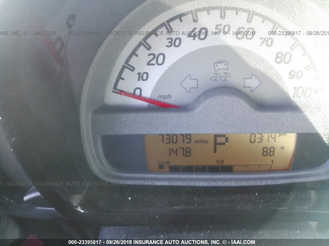 WMEEJ3BA2DK587811 - 2013 SMART FORTWO PURE/PASSION Light Blue photo 7