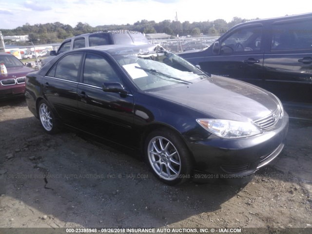 4T1BE32K45U428109 - 2005 TOYOTA CAMRY LE/XLE/SE BLACK photo 1