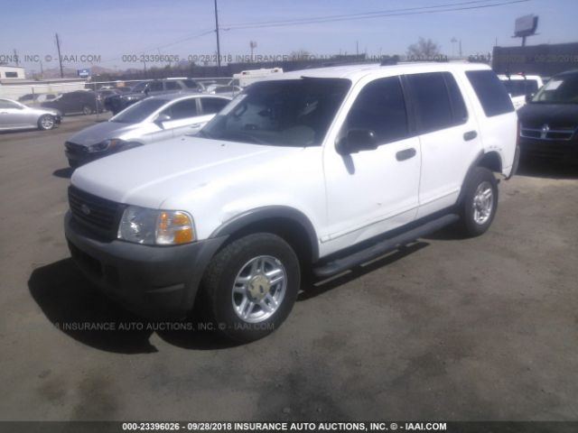 1FMZU62K03ZA94079 - 2003 FORD EXPLORER XLS/XLS SPORT WHITE photo 2