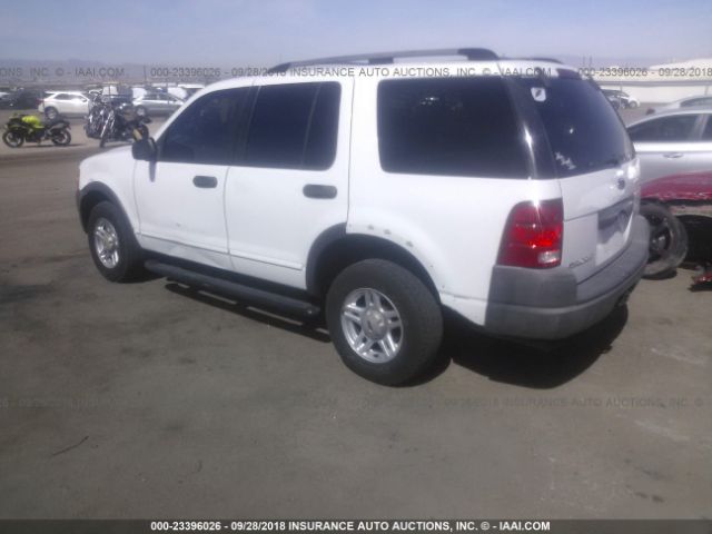 1FMZU62K03ZA94079 - 2003 FORD EXPLORER XLS/XLS SPORT WHITE photo 3