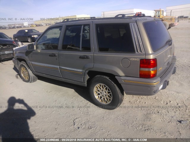 1J4GZ78Y5SC695675 - 1995 JEEP GRAND CHEROKEE LIMITED/ORVIS GRAY photo 3
