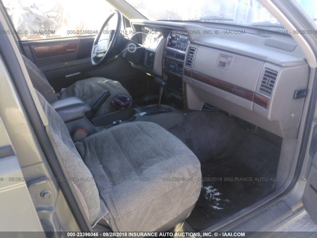 1J4GZ78Y5SC695675 - 1995 JEEP GRAND CHEROKEE LIMITED/ORVIS GRAY photo 5