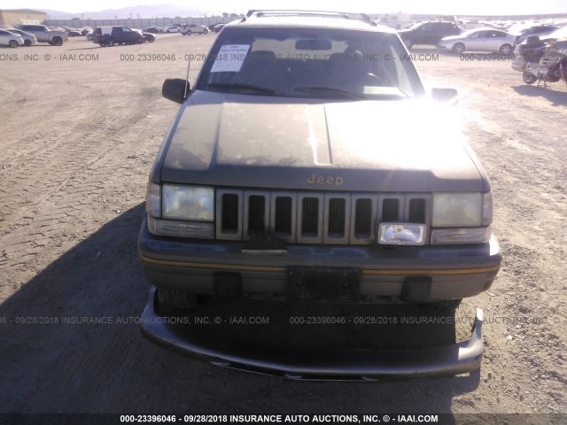 1J4GZ78Y5SC695675 - 1995 JEEP GRAND CHEROKEE LIMITED/ORVIS GRAY photo 6