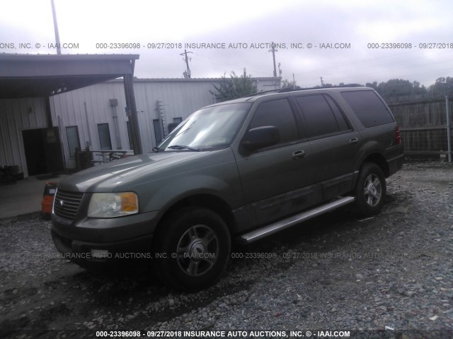 1FMRU15W44LA39141 - 2004 FORD EXPEDITION XLT GREEN photo 2