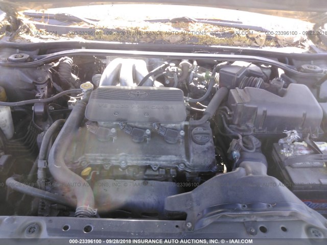 4T1BF32K62U512988 - 2002 TOYOTA CAMRY LE/XLE/SE Сұр фото 10