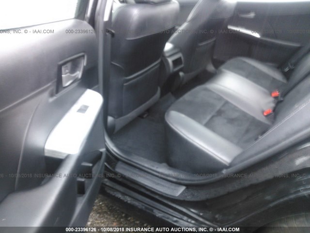 4T1BF1FK6CU050657 - 2012 TOYOTA CAMRY SE/LE/XLE BLACK photo 8
