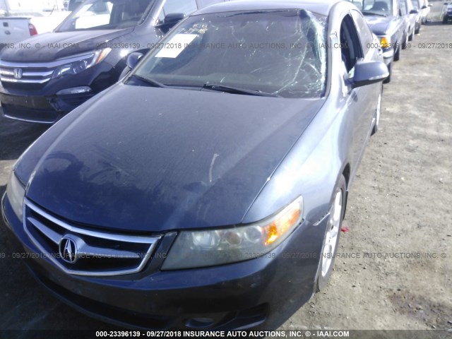 JH4CL96898C008063 - 2008 ACURA TSX BLUE photo 6