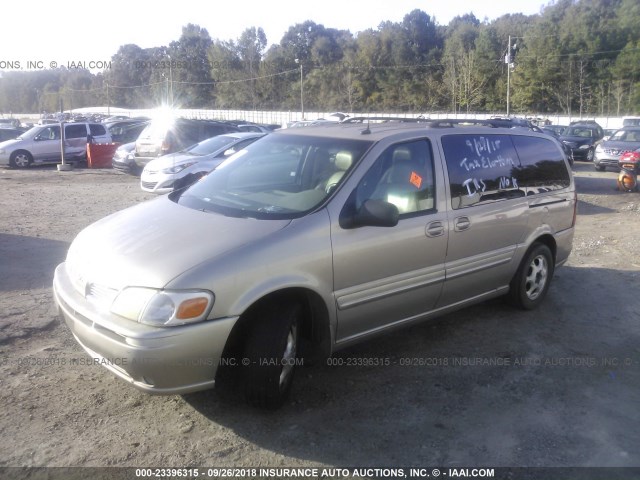 1GHDX13E44D152818 - 2004 OLDSMOBILE SILHOUETTE LUXURY TAN photo 2