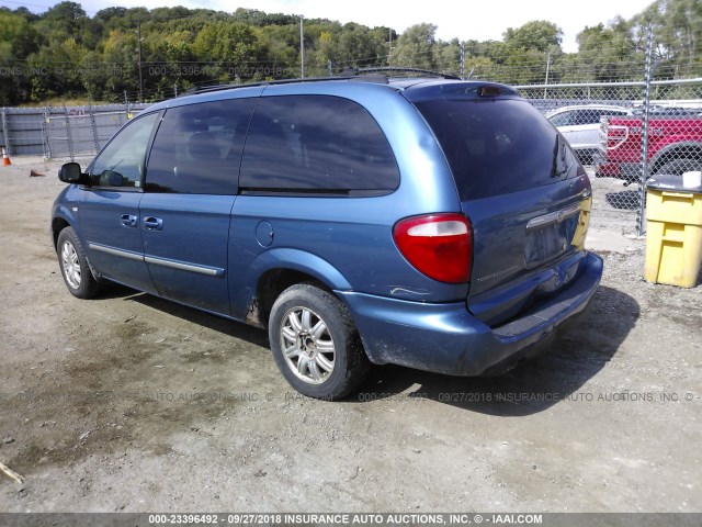 2C4GP54L85R286978 - 2005 CHRYSLER TOWN & COUNTRY TOURING BLUE photo 3