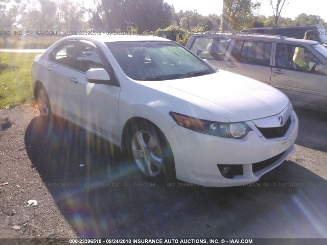 JH4CU266X9C035051 - 2009 ACURA TSX WHITE photo 1