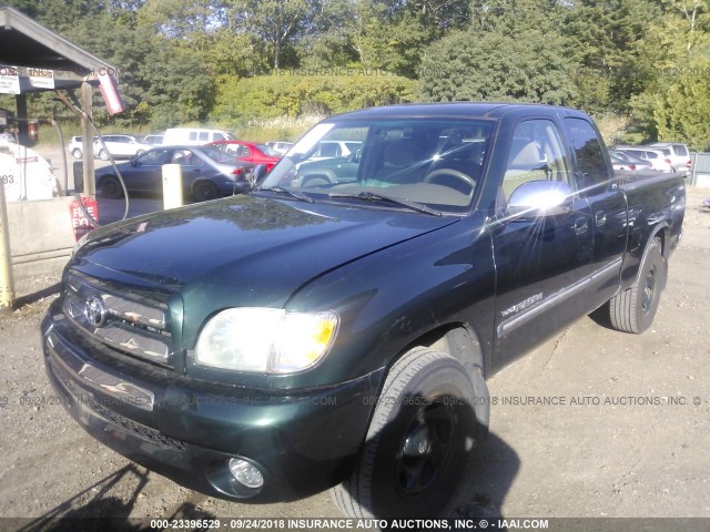 5TBRN34193S381676 - 2003 TOYOTA TUNDRA GREEN photo 6