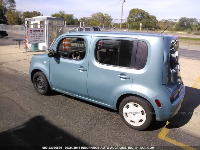 JN8AZ2KR1BT209786 - 2011 NISSAN CUBE S/SL/KROM BLUE photo 3