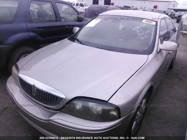 1LNHM87A43Y667983 - 2003 LINCOLN LS GRAY photo 2