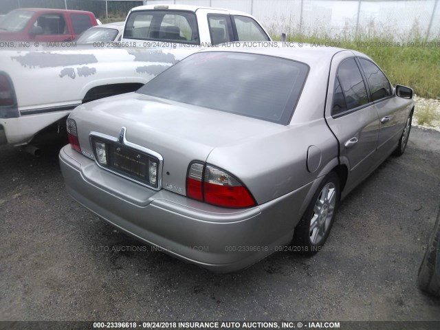 1LNHM87A43Y667983 - 2003 LINCOLN LS GRAY photo 4