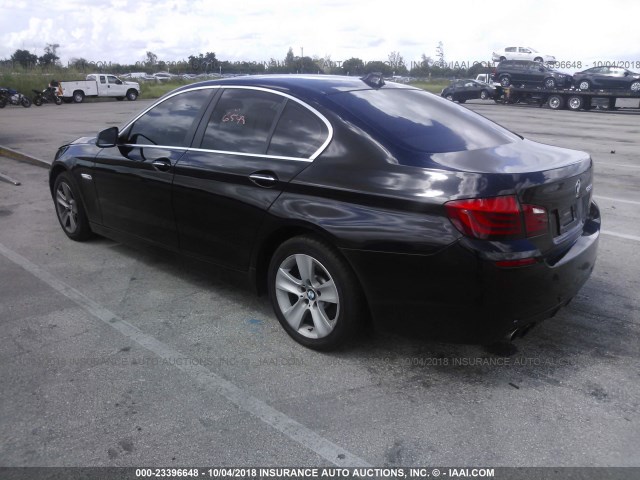 WBAFR1C57BC739992 - 2011 BMW 528 黑色 照片 3