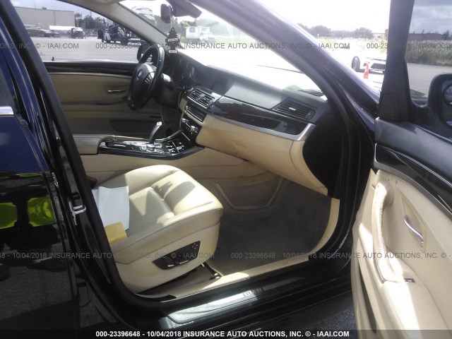WBAFR1C57BC739992 - 2011 BMW 528 黑色 照片 5