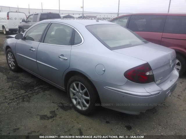 2G4WE587861156225 - 2006 BUICK LACROSSE CXS SILVER photo 3