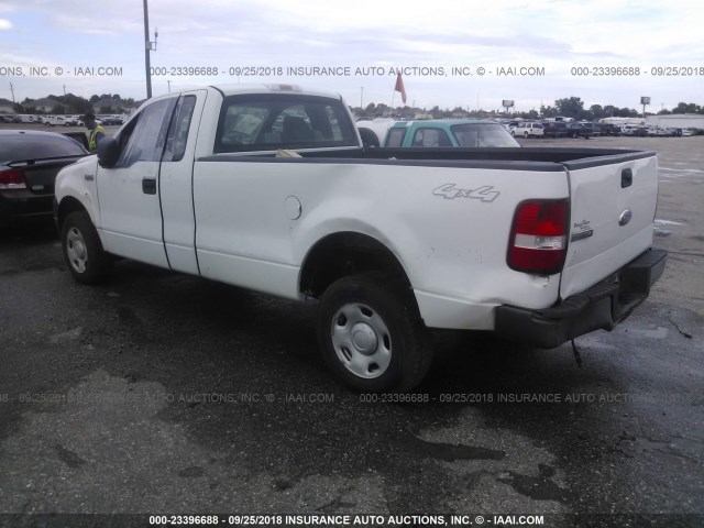 1FTRF14WX8KE70790 - 2008 FORD F150 WHITE photo 3