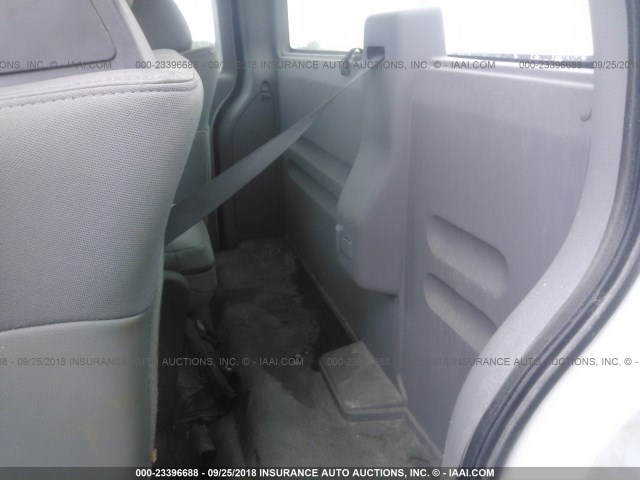 1FTRF14WX8KE70790 - 2008 FORD F150 WHITE photo 8