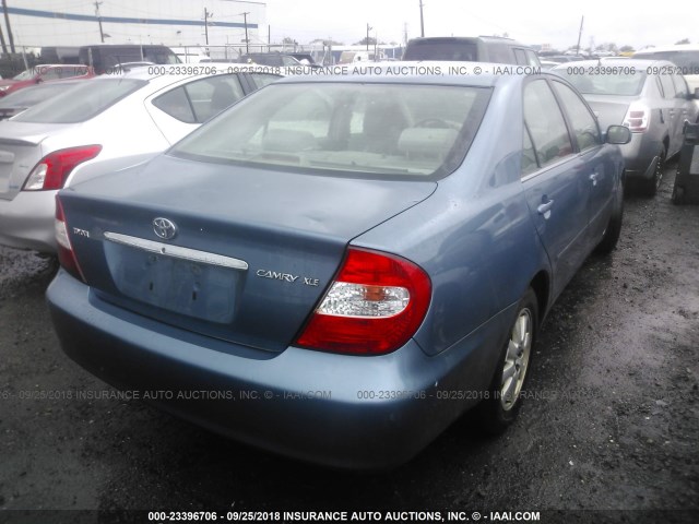 4T1BE30K63U673946 - 2003 TOYOTA CAMRY LE/XLE/SE Mavi foto 4