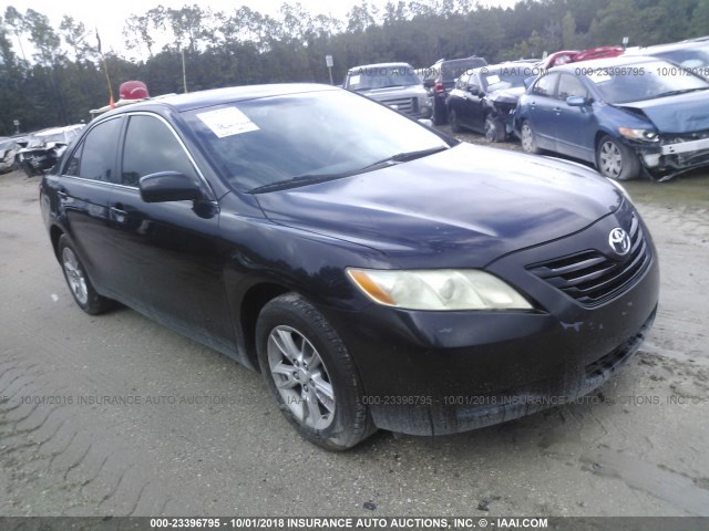4T1BE46K18U739470 - 2008 TOYOTA CAMRY CE/LE/XLE/SE BLACK photo 1